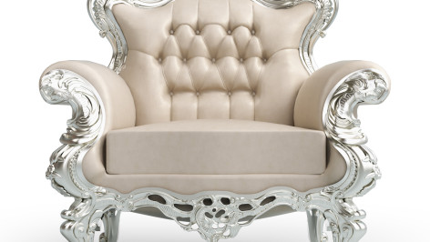 baroque armchair